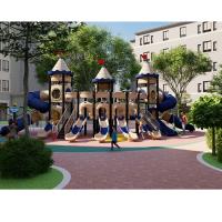 China LLDPE Galvanized Steel Pipe Outdoor Playground Park For Children Play House factory