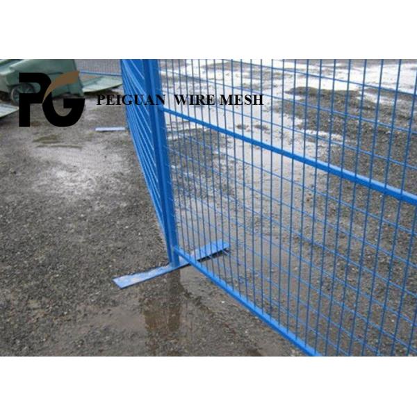 Quality Crowd Control Temporary Residential Fencing Mild Steel Wire for sale