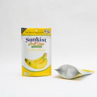 China 1.4oz Dry Banana Chips Food Packaging Recyclable Stand Up Pouches With Zipper factory