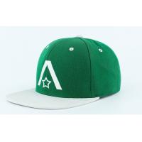 China Flat Bill Wholesale Baseball Caps 3d Embroidery Custom Snapback Hats factory