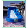 Quality Inflatable Slip And Slide With Pool Enviromentally-Friendly Blue Ocean for sale