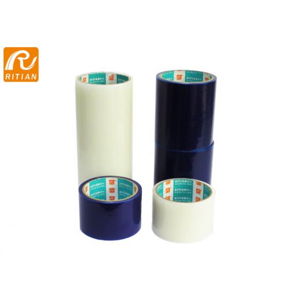 Quality Adhesive PE Protective Film 50 Mic Transparent Low To Medium Tack For Furniture for sale