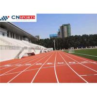 Quality IAAF Synthetic Rubber Flooring Tough Elastic Buffer Layer for sale