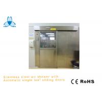 Quality Lab Equipment Stainless Steel Shower , Class 100 Portable Clean Room Air Shower for sale