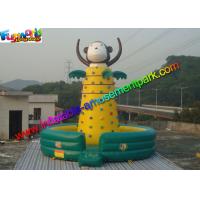 China Customized Inflatable Rock Climbing Wall Sport Climbing Games Outdoor factory