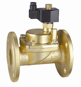 Quality Normally Open Brass Hot Water Solenoid Valve 12V 2 Way For Steam Application for sale