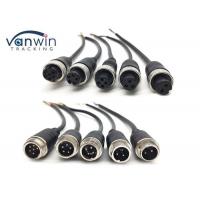 China DVR Accessories 4 Pin Female Male Aviation Connector Video Audio Extension Cable factory