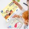 China Cooking Coloring 2 in 1 Water Drawing Book Toddlers Education Toys factory