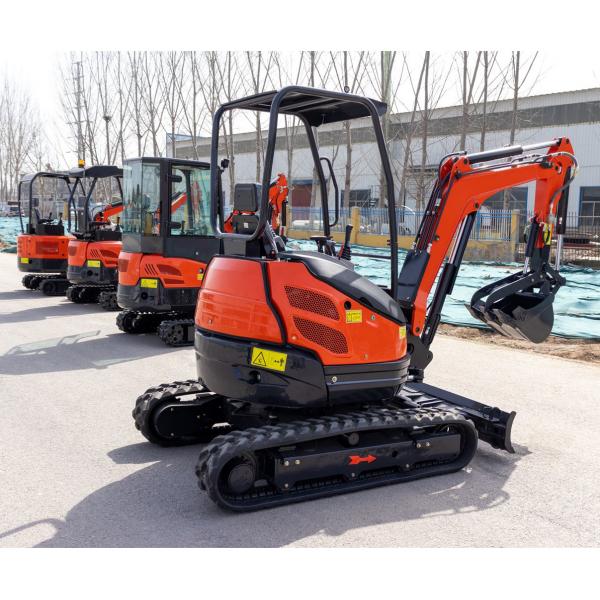 Quality 2500kg Hightop Micro Mini Digger Retractable Shoes Compact Mini Excavator for sale