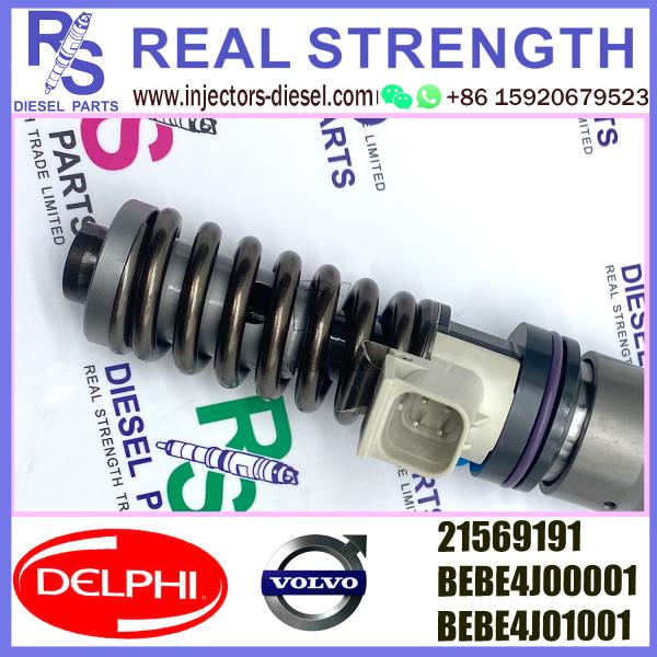 Quality DELPHI 4pin injector 21569191 Diesel pump Injector Vo-lvo BEBE4J00001 BEBE4J0100 for sale