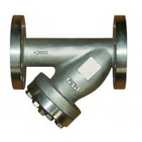 china Water Meter Steam Strainer With Plug and Drain Valve PN16 / Y Type Filter