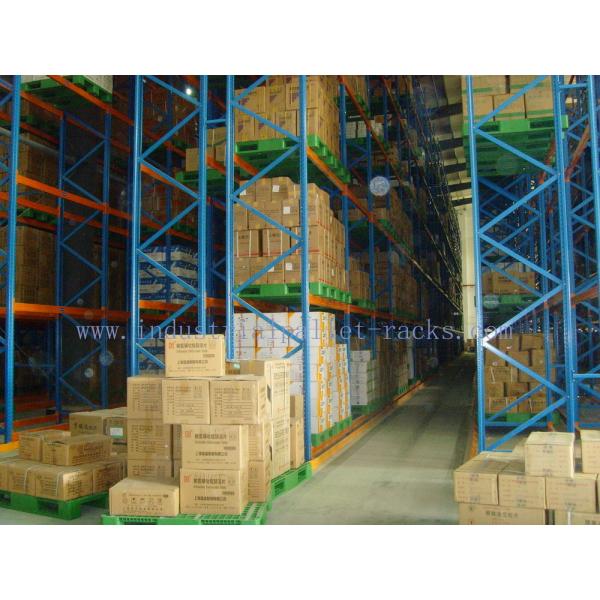 Quality Pallet Weight 2200 LBS X Two Pallets Per Level Selective Pallet Racks In  Bulk Rack Warehouse for sale