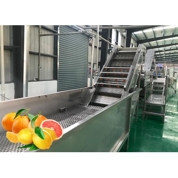 Quality Professional Tangerine Citrus Processing Equipment 5T/H ISO Certificate for sale
