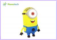 China Yellow &amp; Blue 1GB Despicable Me Cartoon USB Flash Drive / Minion USB Stick for Gift factory