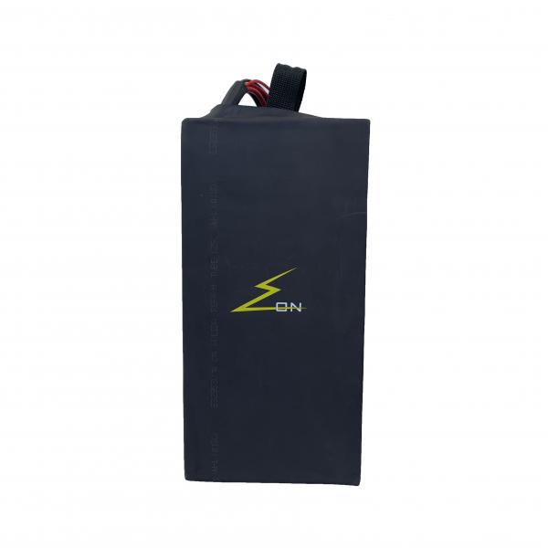 Quality Black 60v Lithium Battery For Electric Motorcycle LiFePO4 With 53ah Capacity for sale