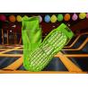 China Lejump Indoor Trampoline Park Grip Socks  ,  Skyzone Jumping Socks  ,  Oxygen Free Jumping Bounce Socks factory