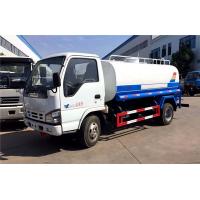 China Water Bowser Tank Truck 5000 Liters Water Tanker Sprinkler Truck 5CBM Pure Eatable Clean Water Transport Tank Truck factory