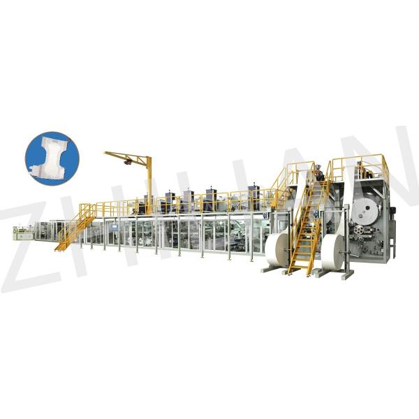 Quality Disposable Classical Adult Diaper Machine 300m / min for sale