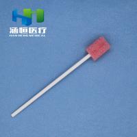 china Sanitary 12.5cm Disposable Oral Care Sponge Swabs For Tooth Care