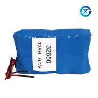 Quality High Performance 6.4V 12AH LiFePO4 Battery Pack for sale