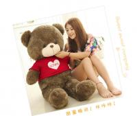 China Safe Personalized Soft Toys , Teddy Bear Plush Toy Up To 200 CM For Birthday Gift factory