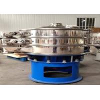 China Food Grade Double Deck Vibrating Screen Rotary Vibrating Sieve for Sale factory