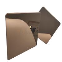 Quality ASTM A240 Grade 201 304 316 Red Copper Stainless Steel Cold Rolled Sheet Mirror for sale