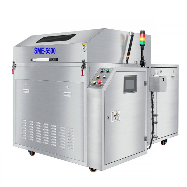 Quality SME-5500 Big Size N2 Reflow Oven Cooler Flux Cleaning Machine 100L Liquid Tank For Smt Tamura Heller JT Machine for sale