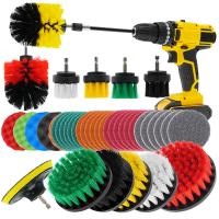 China Compatibility Fits Most Power Drills 0.5kg Powerful Drill Scrub Brush factory