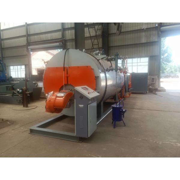 Quality WNS 10t/H 0.7Mpa 1.0Mpa 1.2Mpa  Oil Gas Fired Fire Tube Steam Boiler For Chemical Industry for sale