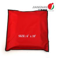 China 1000 Degree Fiberglass Welding Blanket 6x6Ft Heavy Duty Welding Blanket factory