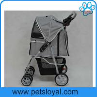 China Manufacturer High Quality Collapsible Pet Trolley Dog Stroller factory