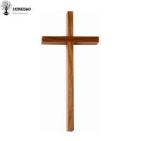 Buy cheap Custom 6 Inch Large Handheld Handmade Wooden Crosses Natural Color Olive Wood from wholesalers