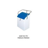 China Stainless Steel 316 / Fiberglass Seat Box White For RIB Boat factory
