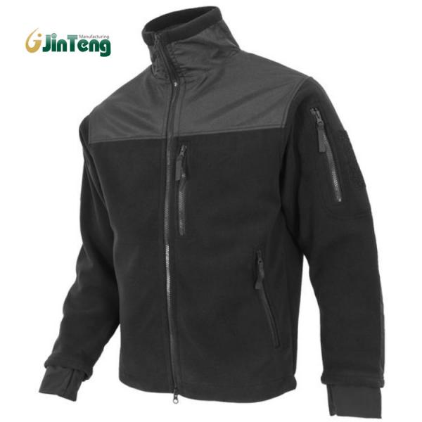 Quality Wear Resistant Tactical Soft Shell Fleece Jacket Long Lasting Durability for sale