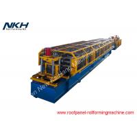 china Z Purlin Roll Forming Machine Pre Punching / Post Cutting Steel Roll Forming