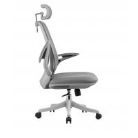 Quality Leatherette Back Ergonomic Home Office Chairs With Lumbar Support for sale