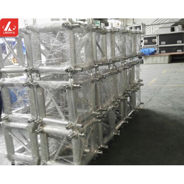 Quality ISO 9001 Aluminum Spigot Truss 6 Way Box Corner Stage Truss Systems 290 * 290 for sale