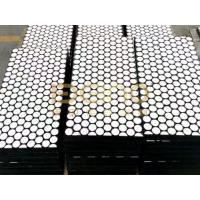 Quality Impact Cushioning Ceramic Rubber Liner Thickness 25mm Alumina Ceramic Liner for sale