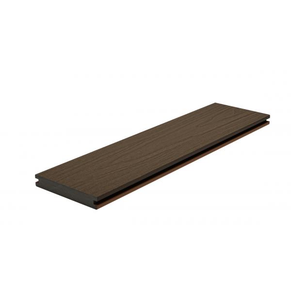 Quality Splinter Free 146x22 WPC Floor Decking Co Extruded Wood Plastic Composite for sale