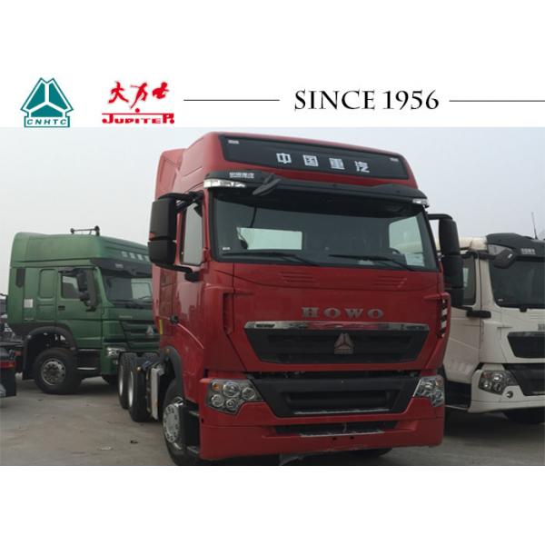 Quality High Roof HOWO A7 6X4 10 Wheeler Truck With Euro II 380HP Engine LHD / RHD for sale