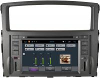 China Stereo Montero Mitsubishi Sat Nav DVD , 3G WiFi Car DVD Player GPS Navigation Radio factory