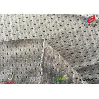 China 150gsm DTY Yarn Sports Mesh Fabric Breathable Mesh Material 11*1 Semi Dull factory
