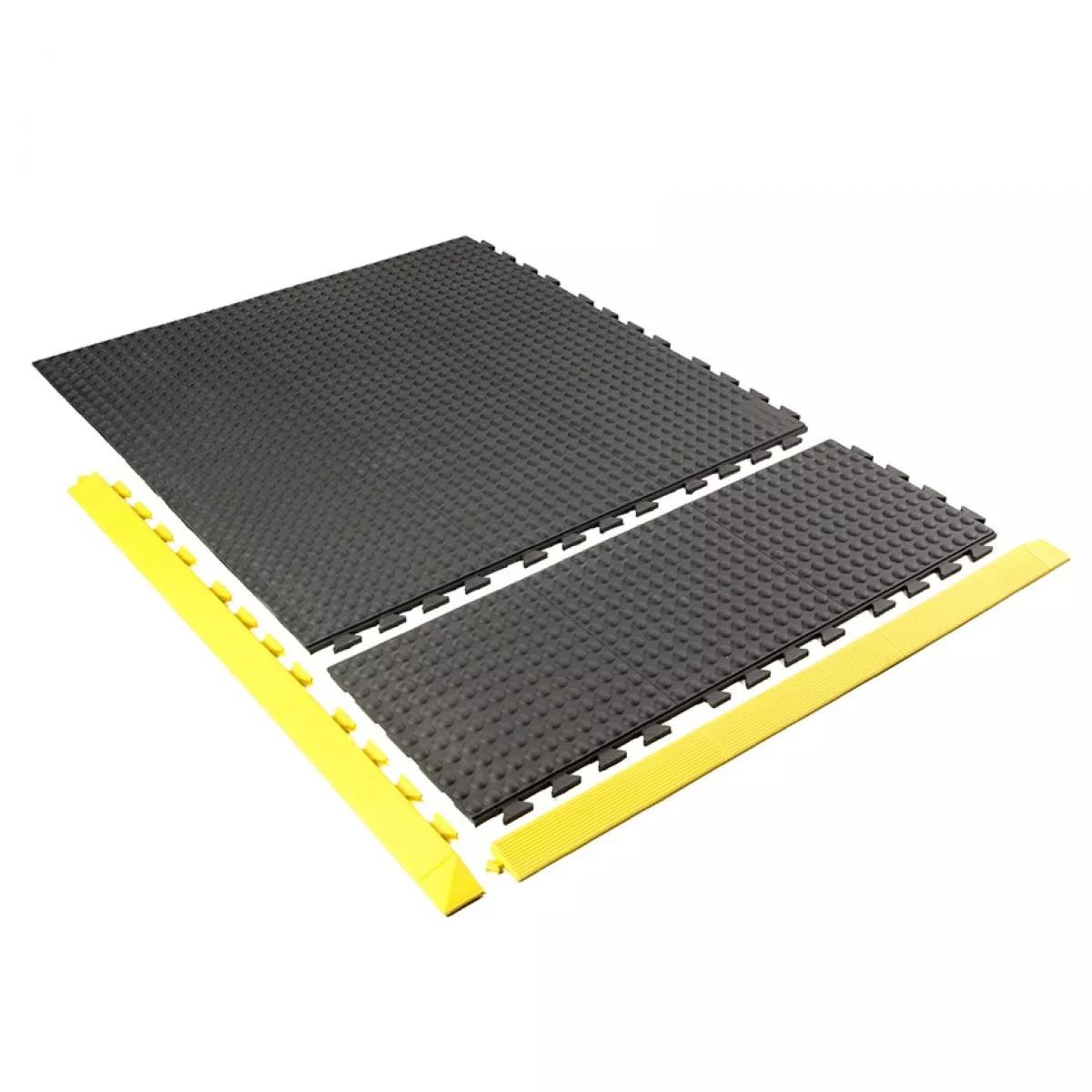 China PVC Material Floor Anti Fatigue Standing Mat , Rubber ESD Anti Fatigue Floor Mat factory