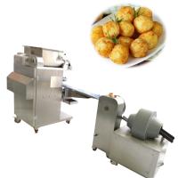 China Potato Balls with Feta machine/potato ball making machine/potato ball with cheese fillings rolling machine factory