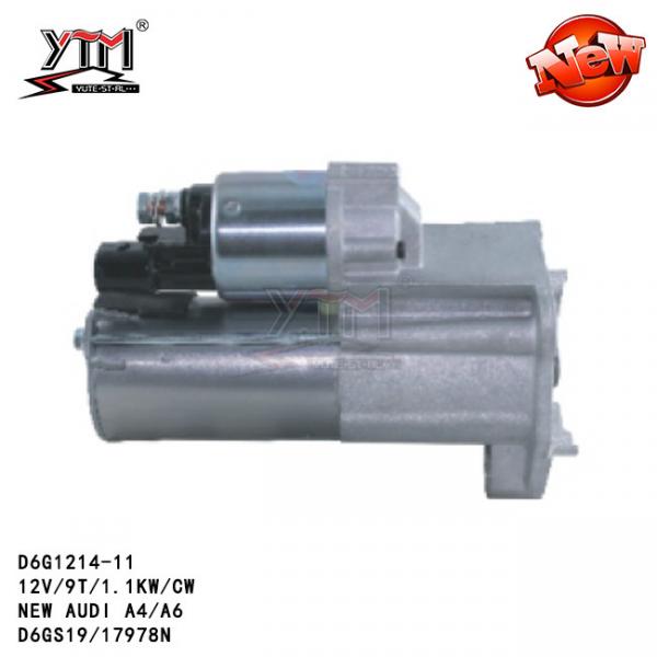 Quality 100% New AUDI A4 A6 Engine Starter Motor D6G1214-11 1 Year Warranty for sale