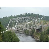 Quality Prefabricated Delta Assembly Modular Steel Truss Bridge With Concrete Deck High for sale