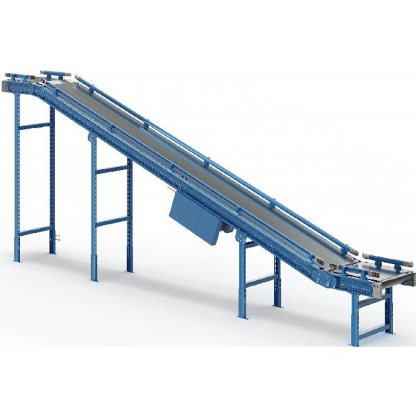 Quality Heavy Duty belt driven roller conveyor Intermediate Incline Decline for sale