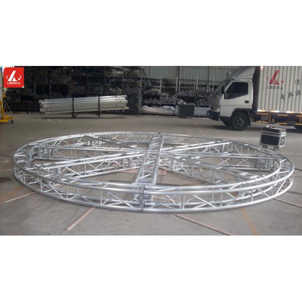 Quality Spigot Circular Irregular Shape Aluminium Stage Truss For Indoor / Outdoor Event for sale