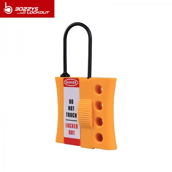 Quality BOSHI New Product 4 Holes Nylon Body Material Lockout Hasp For Workplace for sale